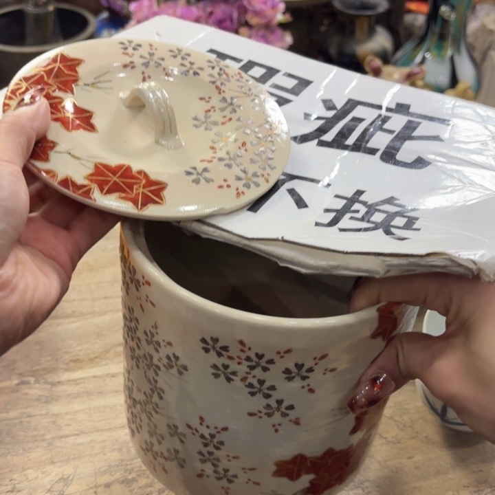 陶瓷古美术置物摆件