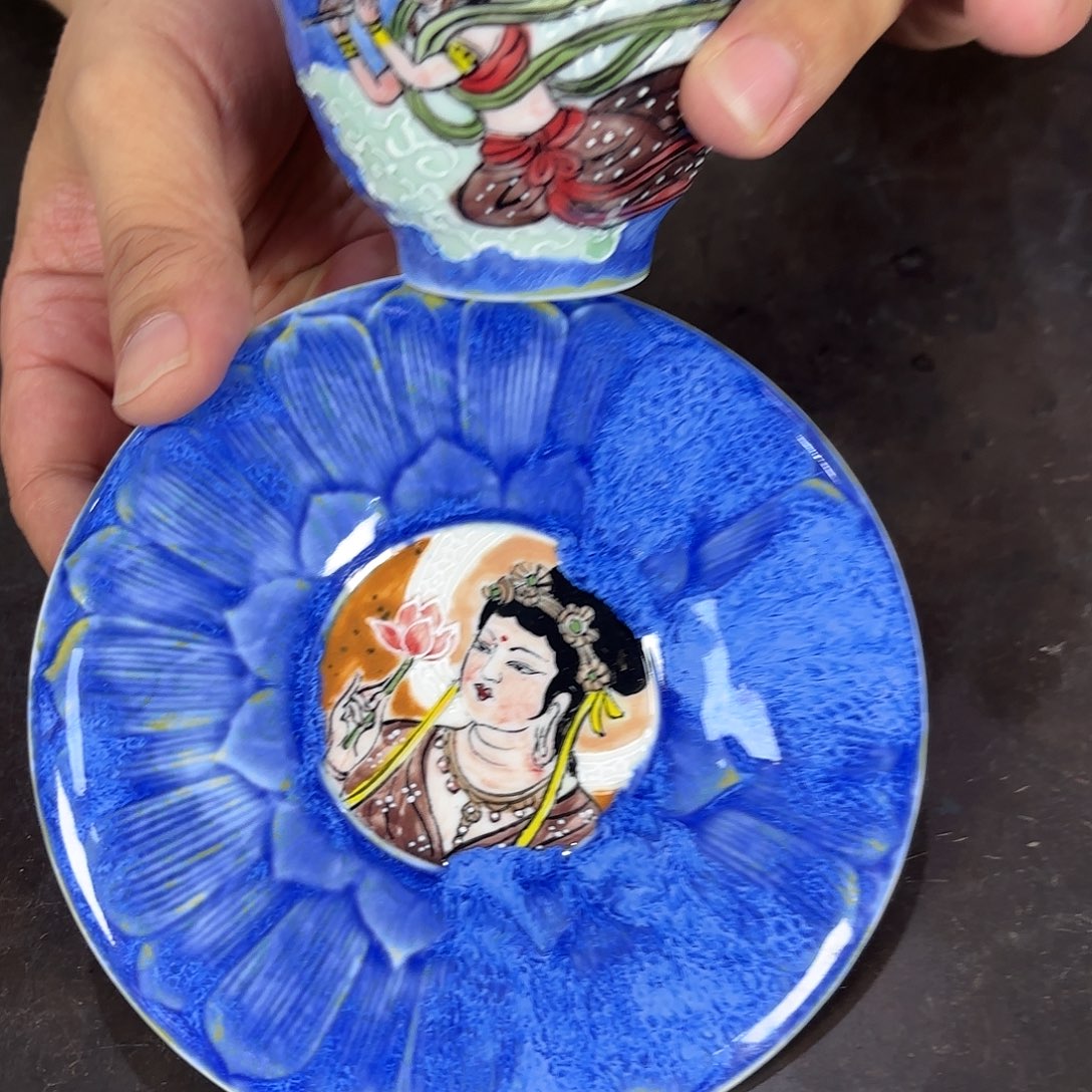 抖***然三才盖碗三才盖碗