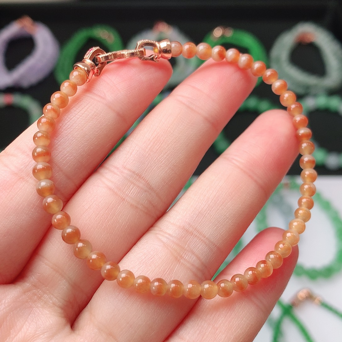 翡翠未镶嵌手链翡翠