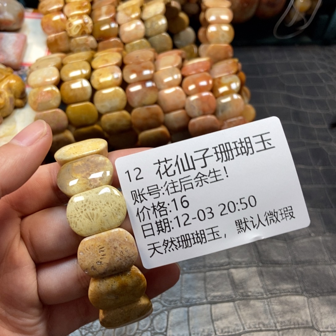 往***！硅化珊瑚（珊瑚玉）合金手镯