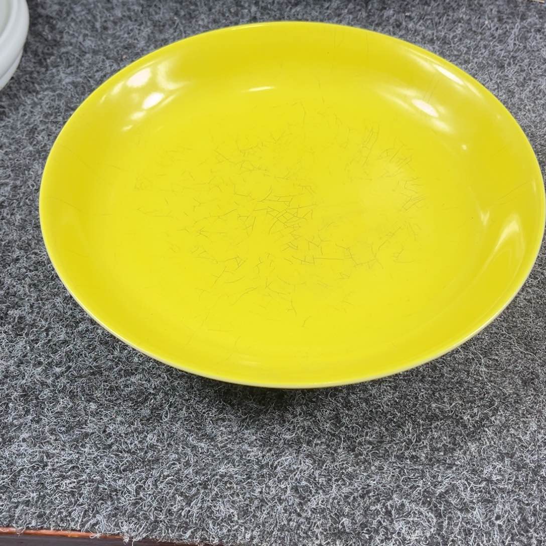 仿古手工手绘陶瓷平**福