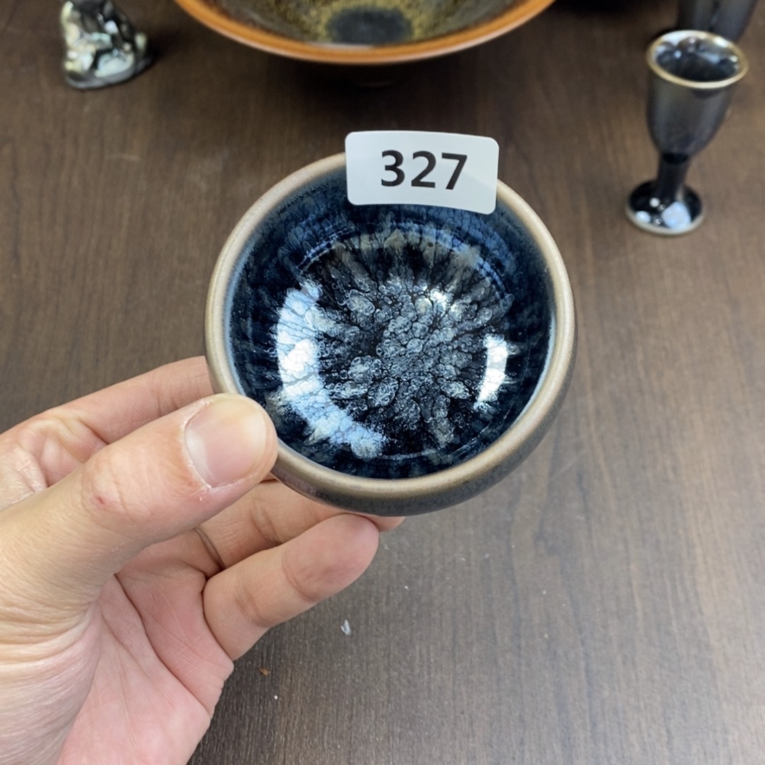 茶盏全手工原矿原釉建盏