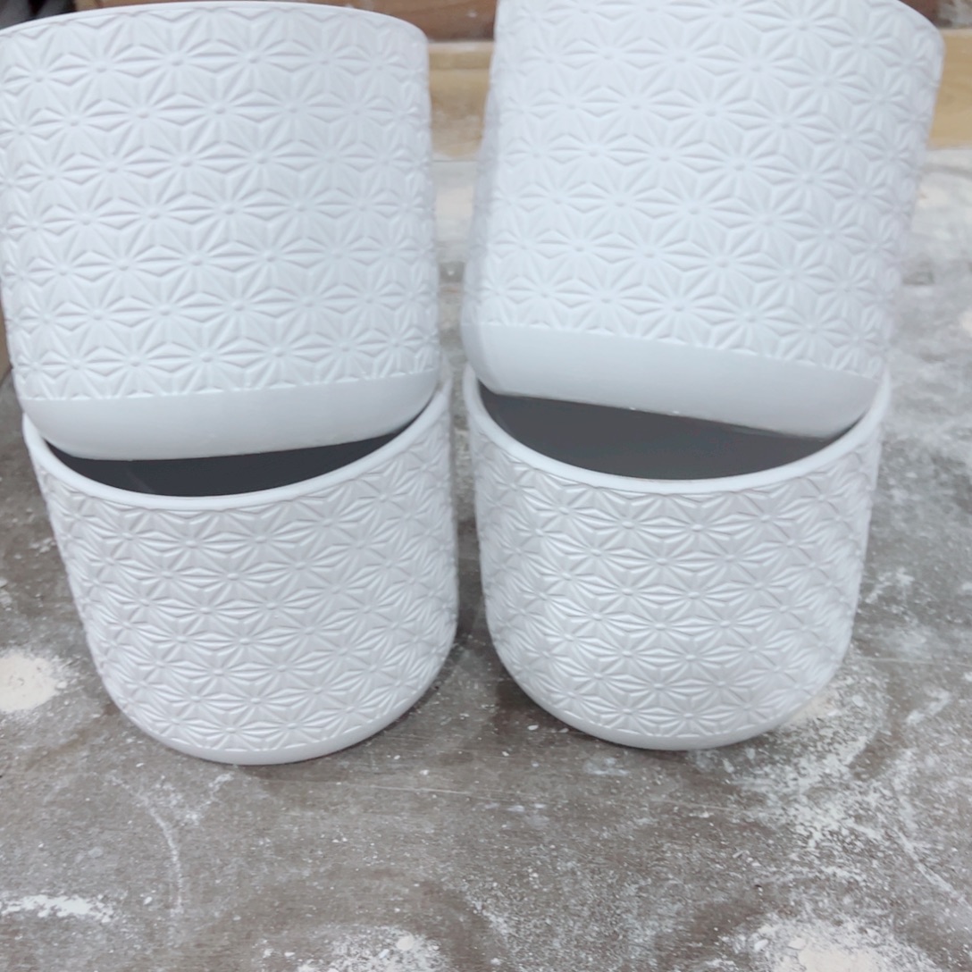 有孔，陶瓷花盆满10米包邮发货