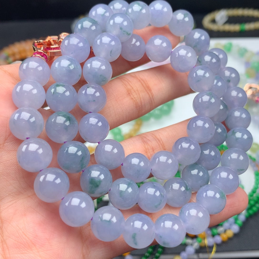 翡翠手链未镶嵌卡