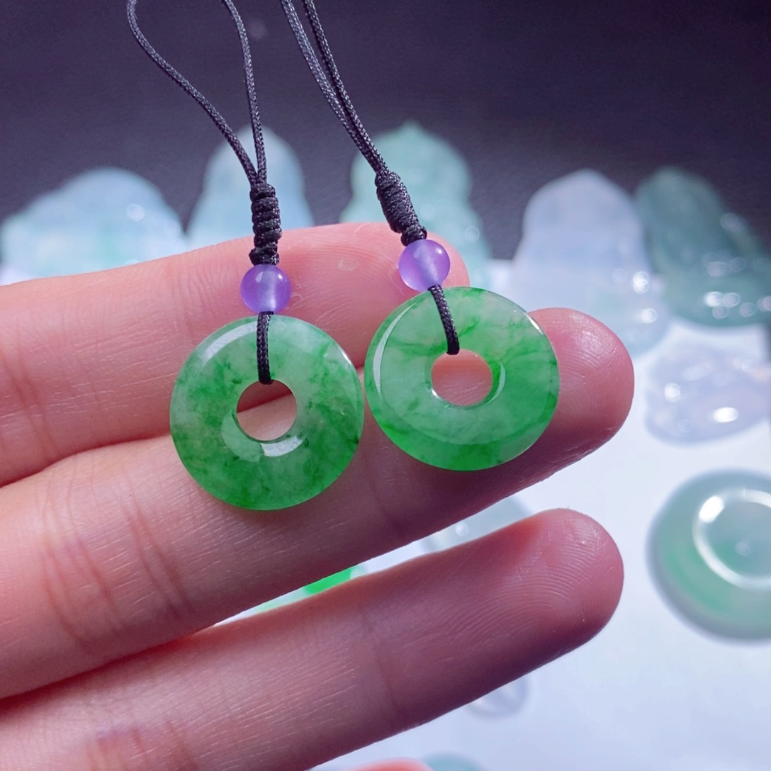 翡翠未镶嵌颈饰缅甸翡翠