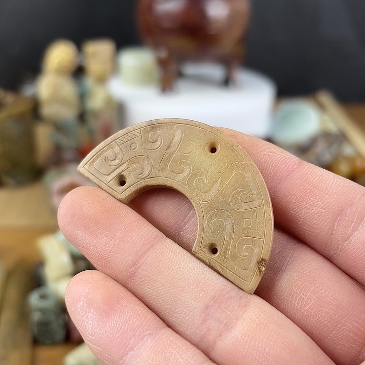 和田玉挂件未镶嵌