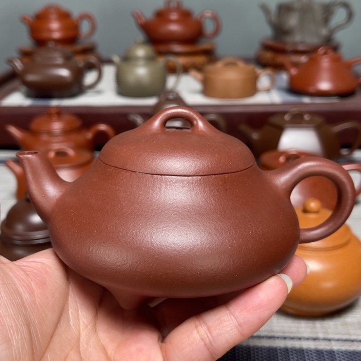 紫砂茶壶全手工制作220cc