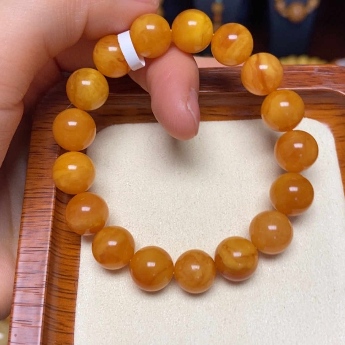 【闪购商品】蜜蜡手链未镶嵌手串