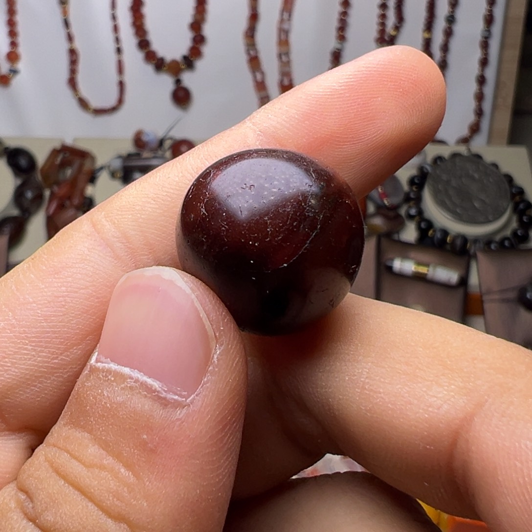 玛瑙/玉髓颈饰合金