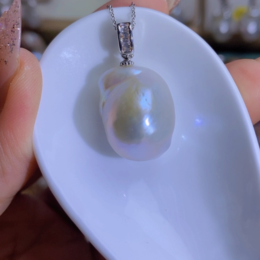 【闪购商品】淡水珍珠天然淡水珍珠合金