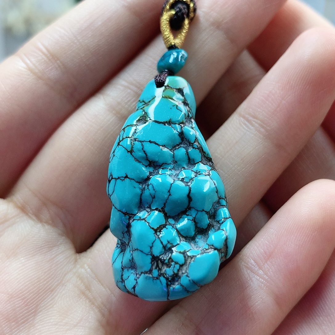 未镶嵌绿松石珠宝奇石