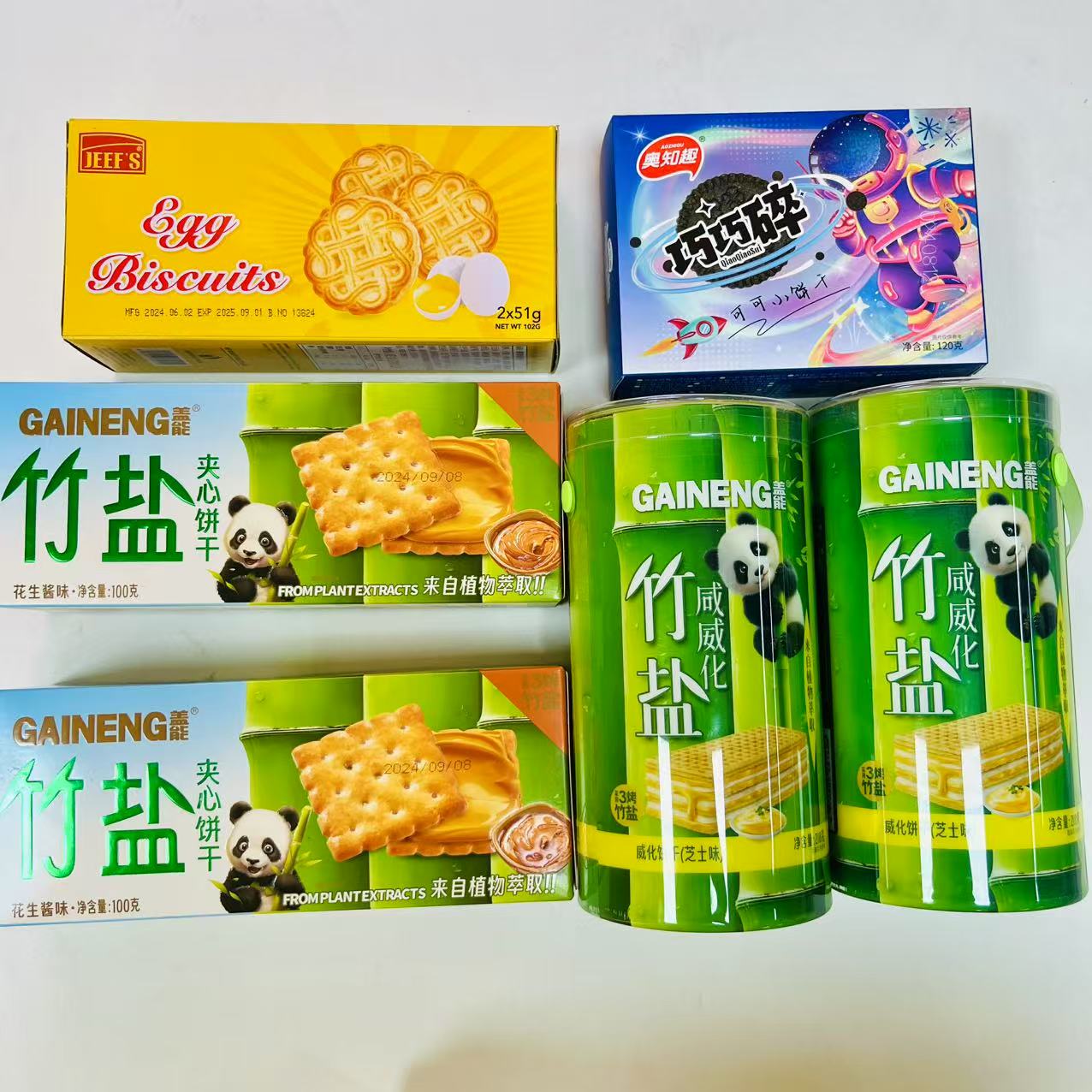 饼干组合 日期到6月