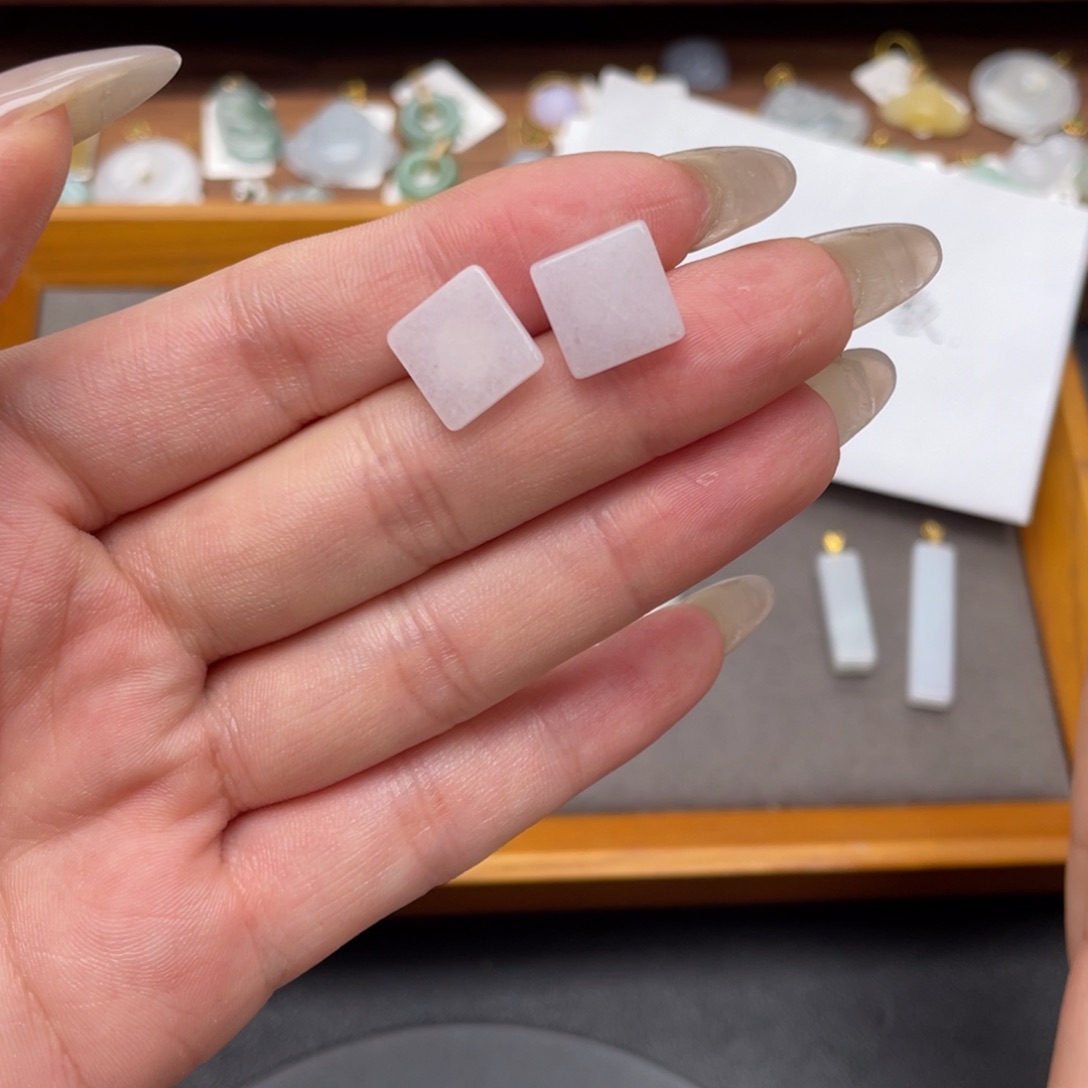 翡翠银S925镶嵌吊坠(不含链)