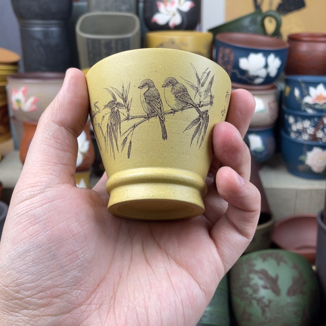 紫砂茶杯紫砂茶杯