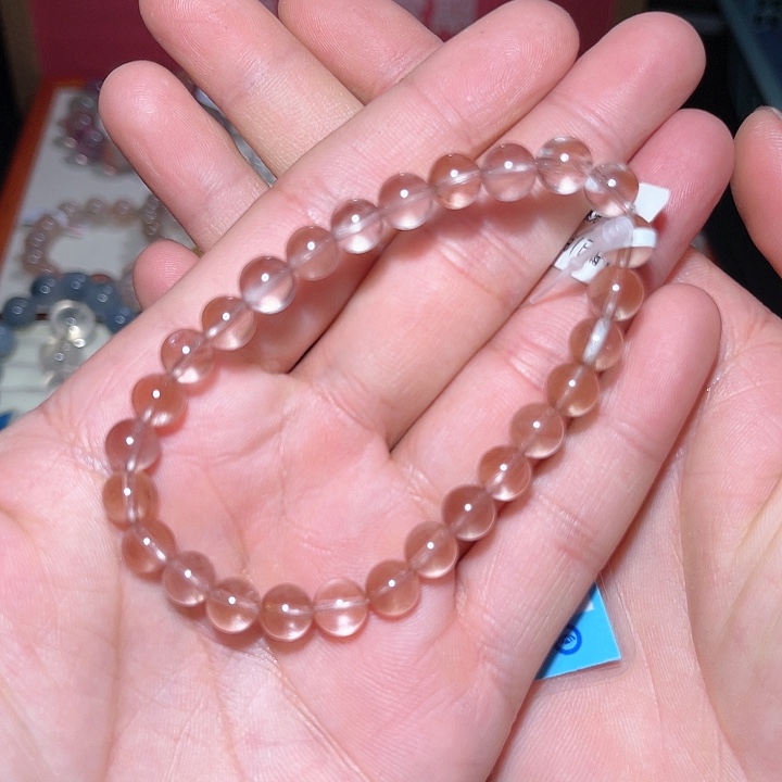 水晶手链未镶嵌250号多样性发一  7+