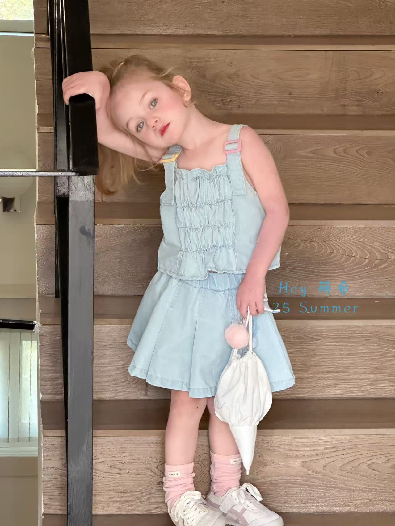 萌希·25夏~牛仔两件套M805