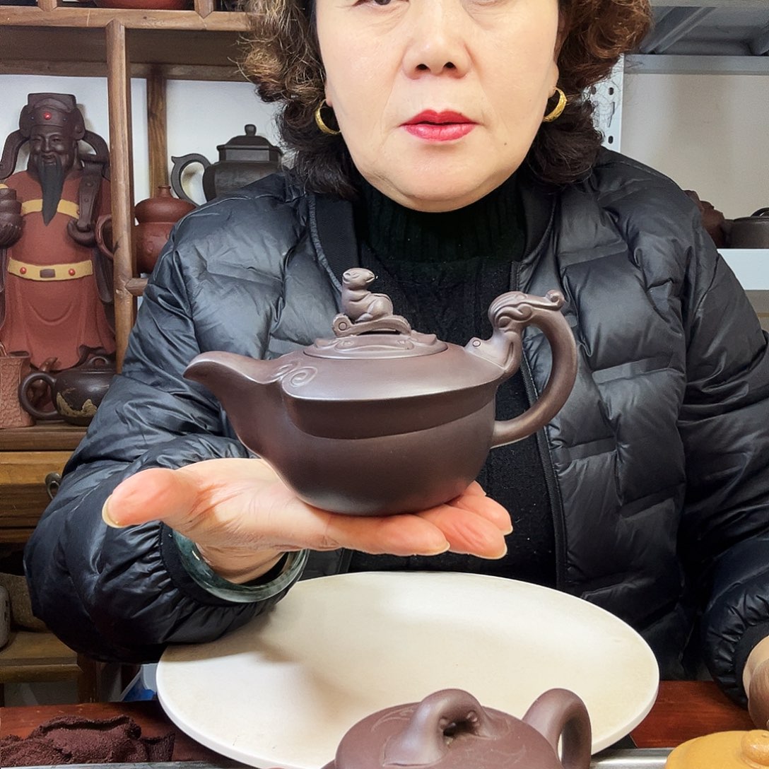 菩***树茶壶紫砂紫砂壶泡茶