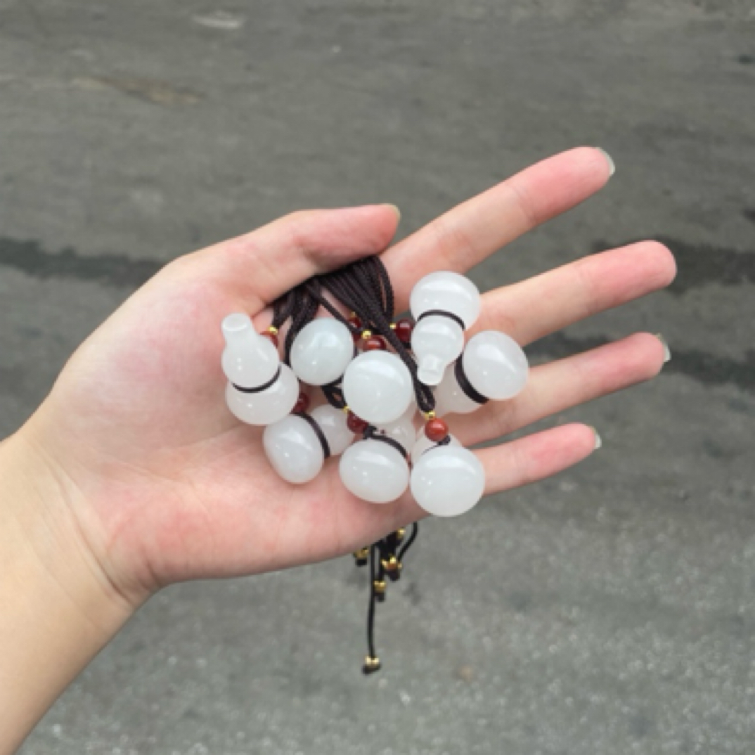 【天山翠腰挂葫芦】新疆天然玉石天山翠玉葫芦吊坠多样性拍一发一