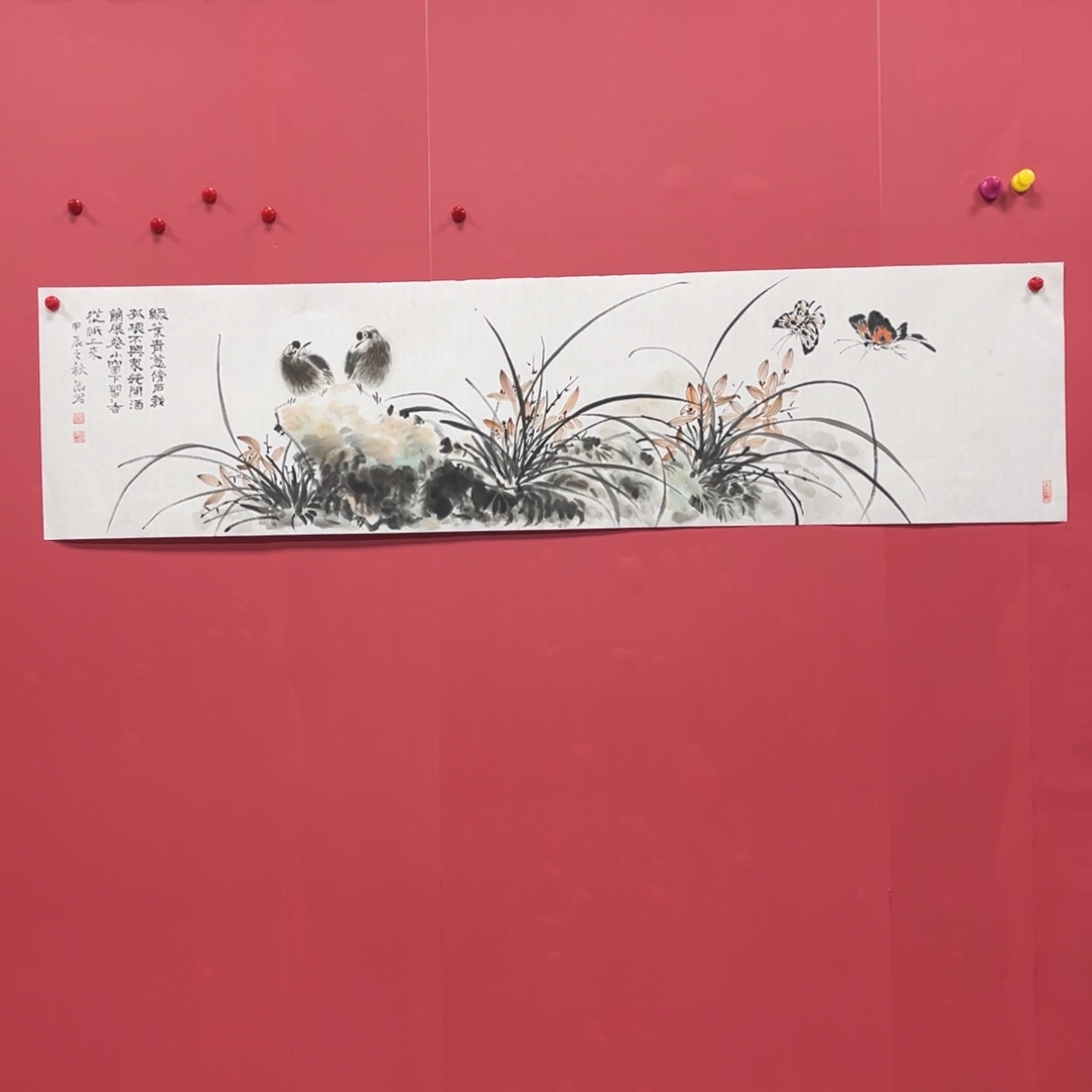 国画国画作品集一个由