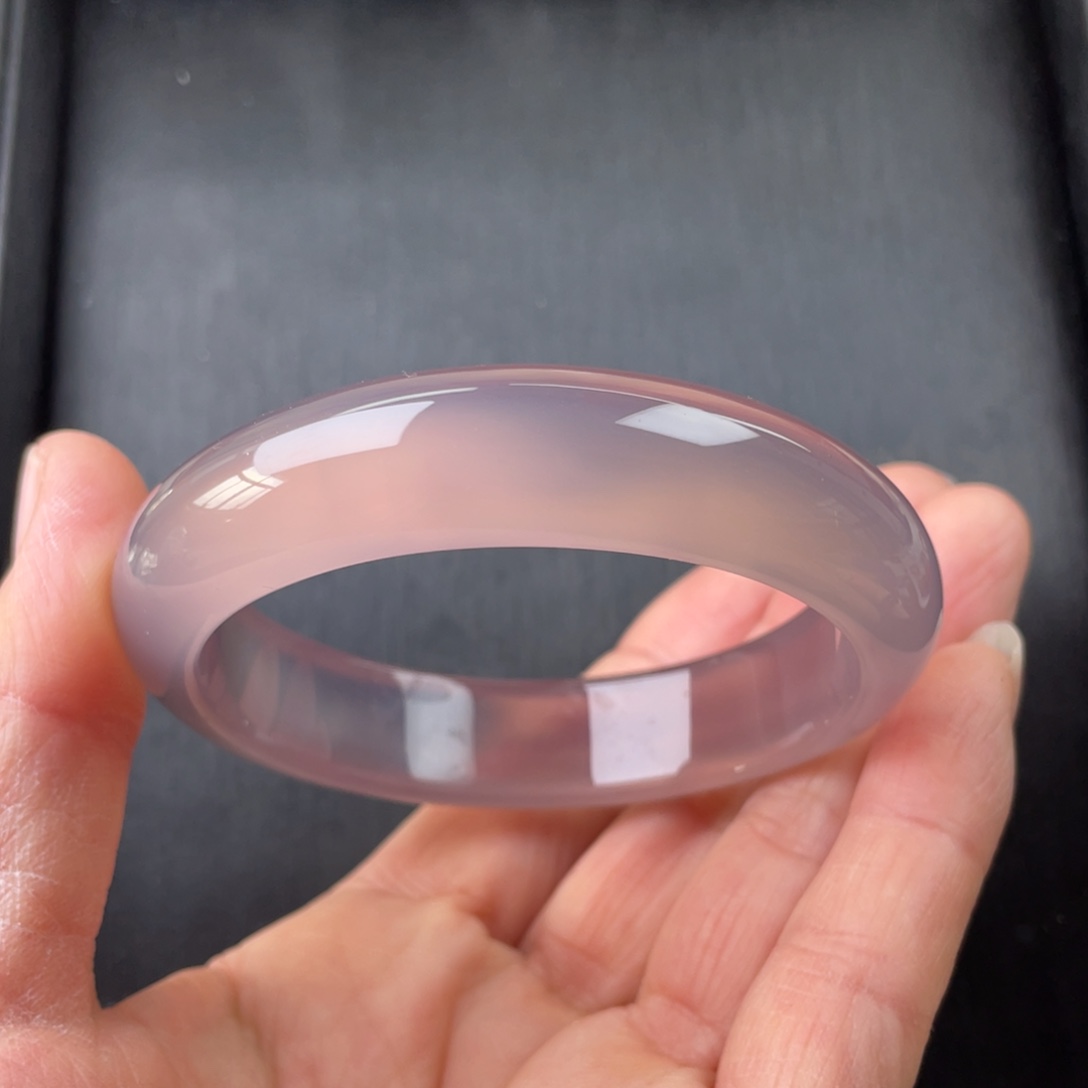 玛瑙/玉髓手镯未镶嵌57圈口