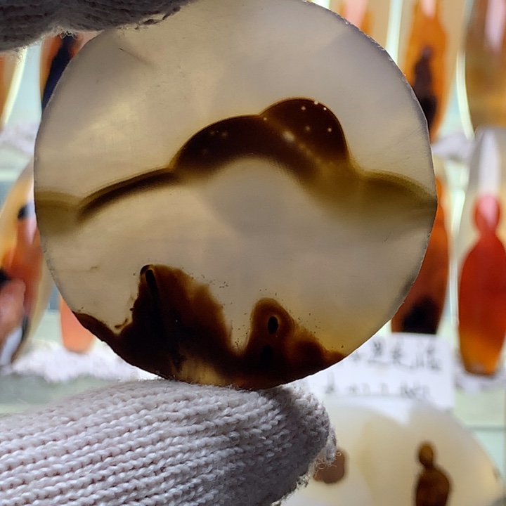 未镶嵌玛瑙/玉髓珠宝半成品136