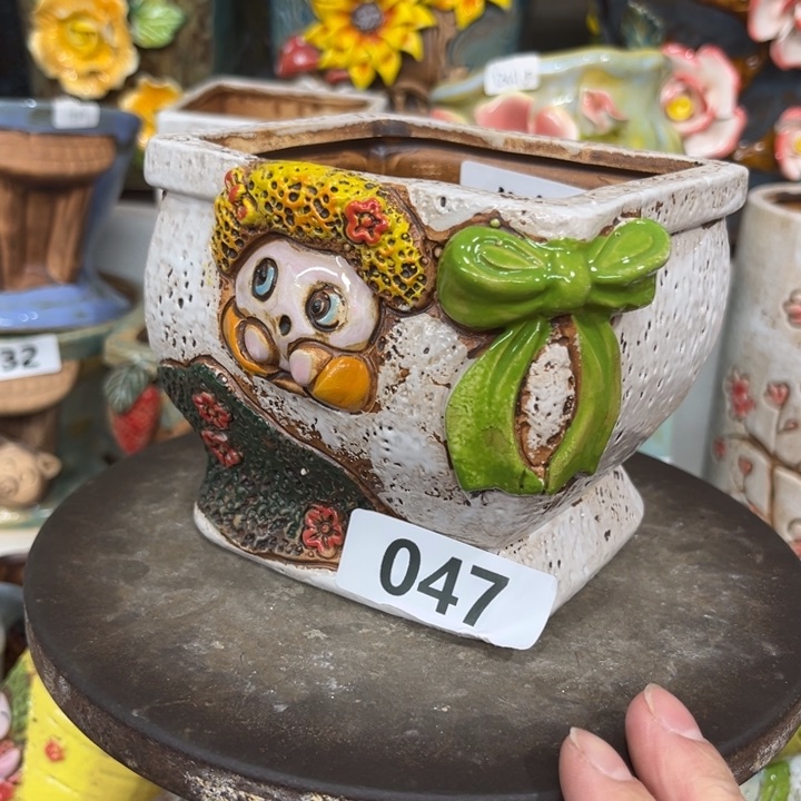 紫砂花盆粗陶材质多肉花盆