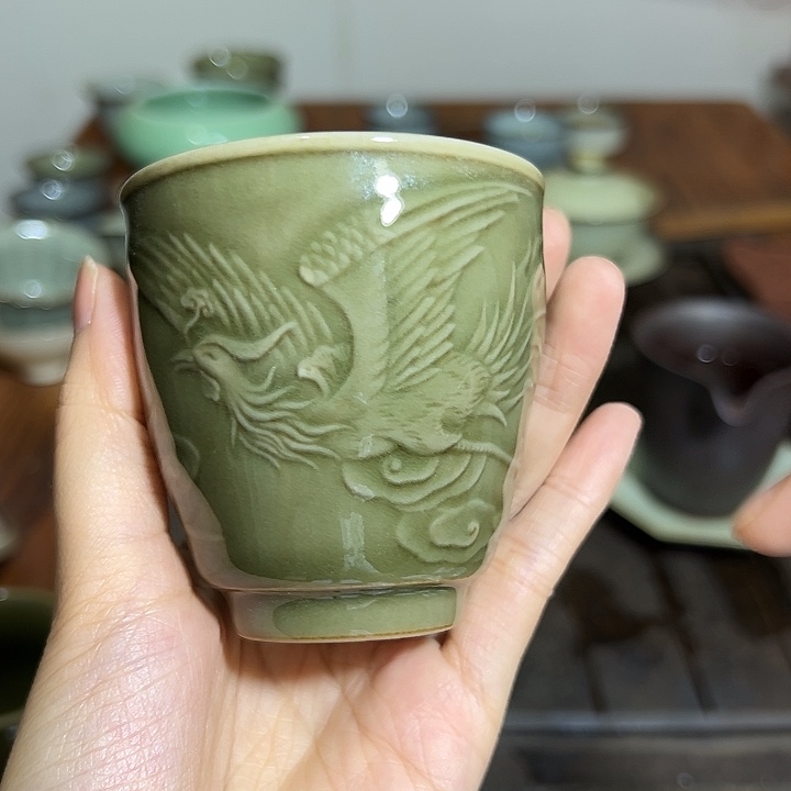 小米茶器龙泉云间青瓷
