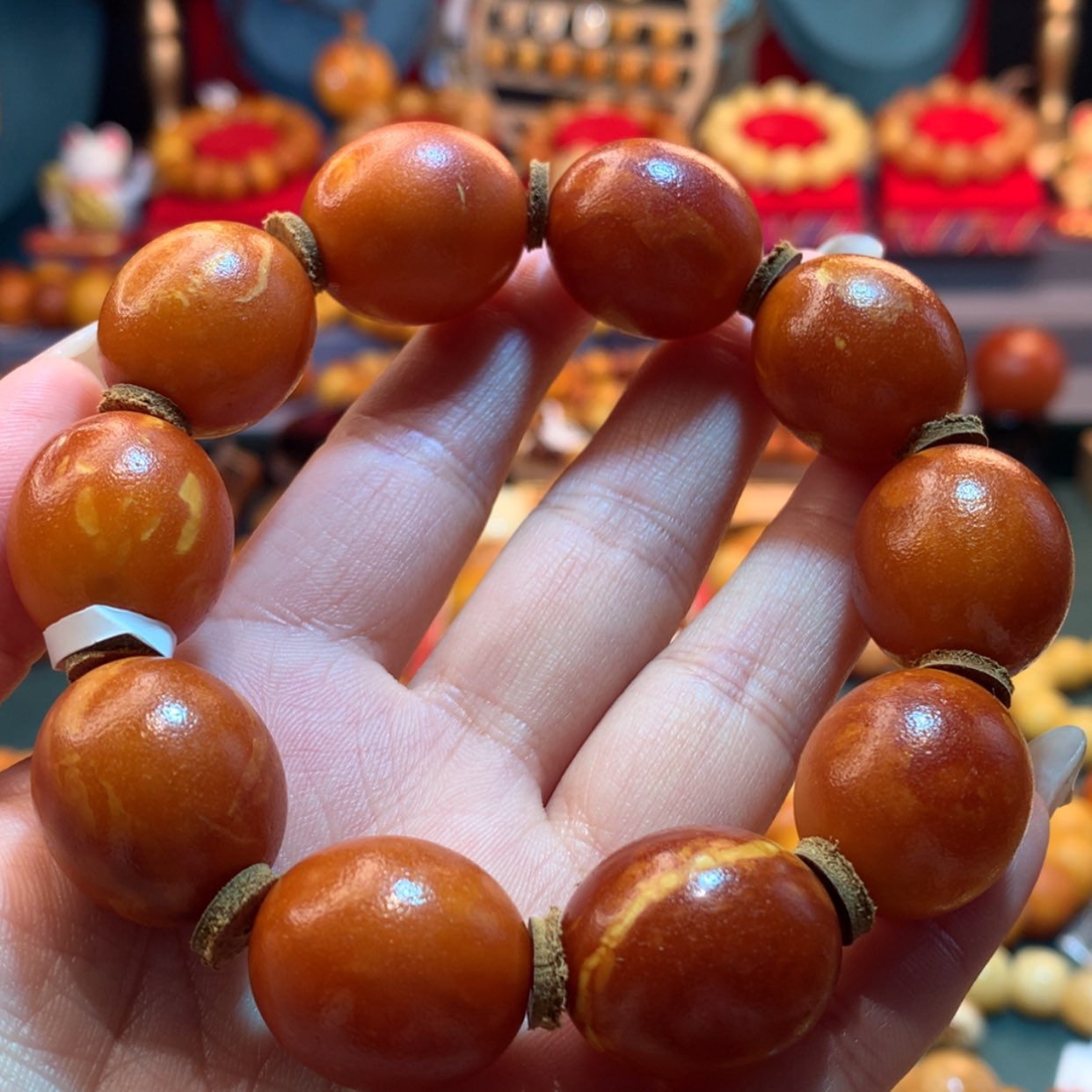 【闪购商品】蜜蜡手串未镶嵌蜜蜡手串