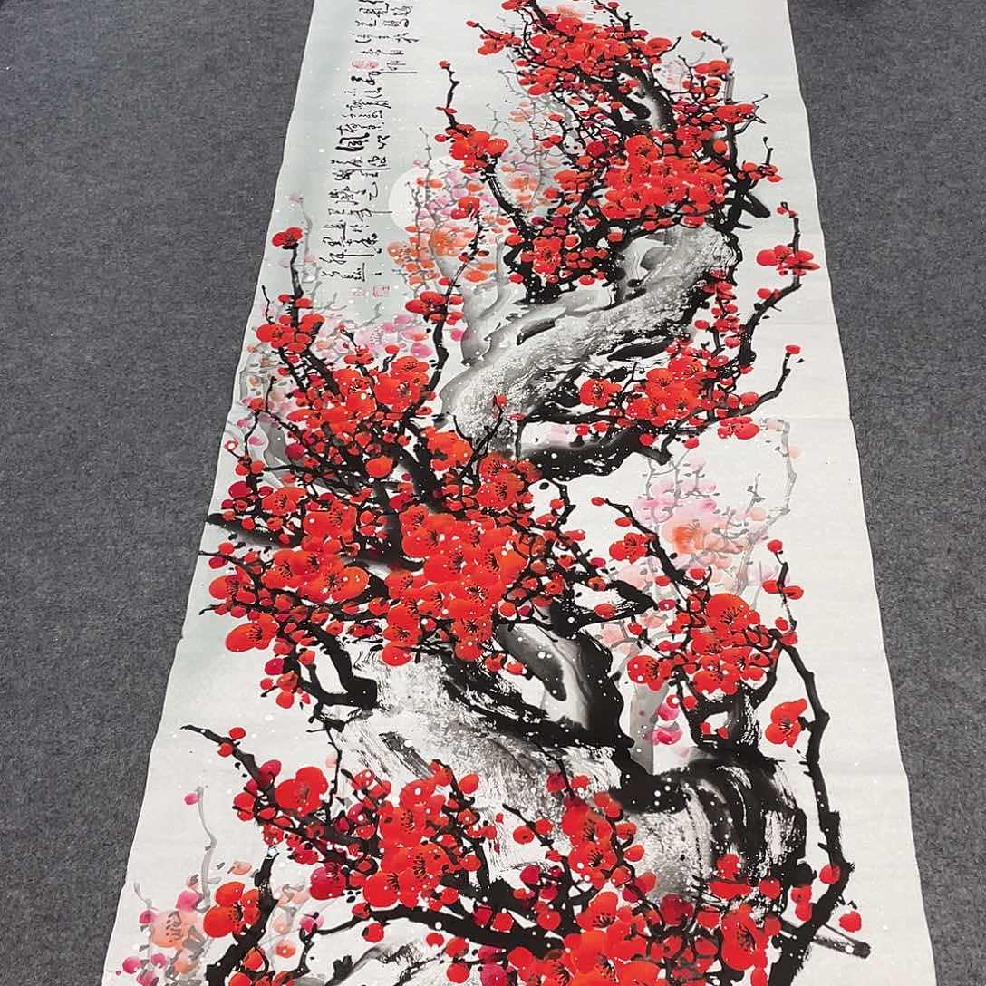 国画今天早上作品展示