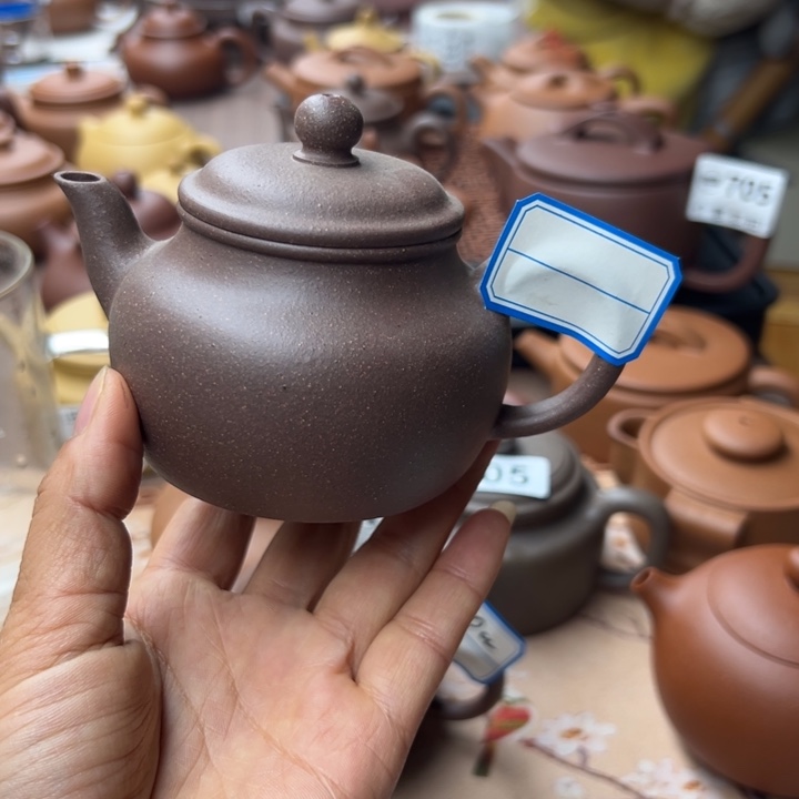紫砂茶壶紫泥瑕疵180