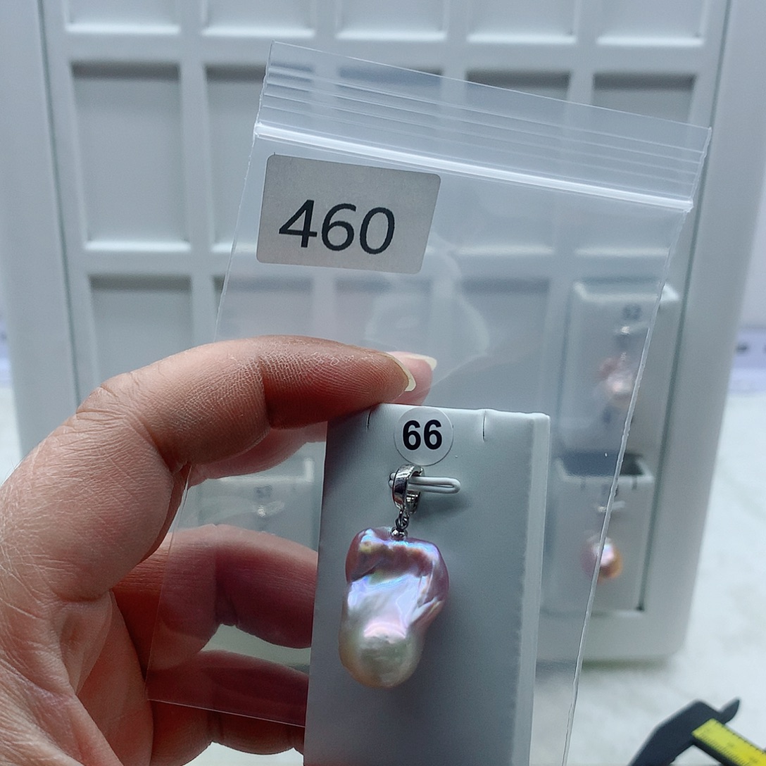 淡水珍珠吊坠(不含链)合金