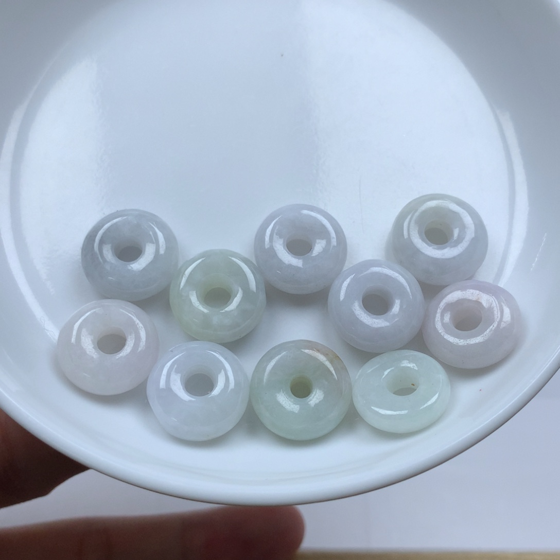 翡翠颈饰未镶嵌甜甜圈✖️10