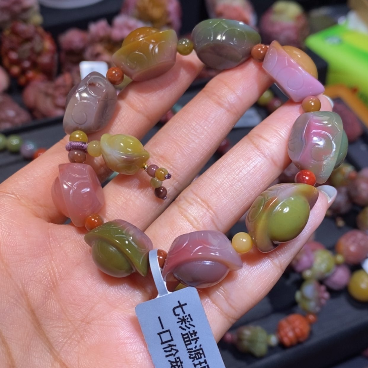 【闪购商品】未镶嵌手链玛瑙/玉髓盐源玛瑙