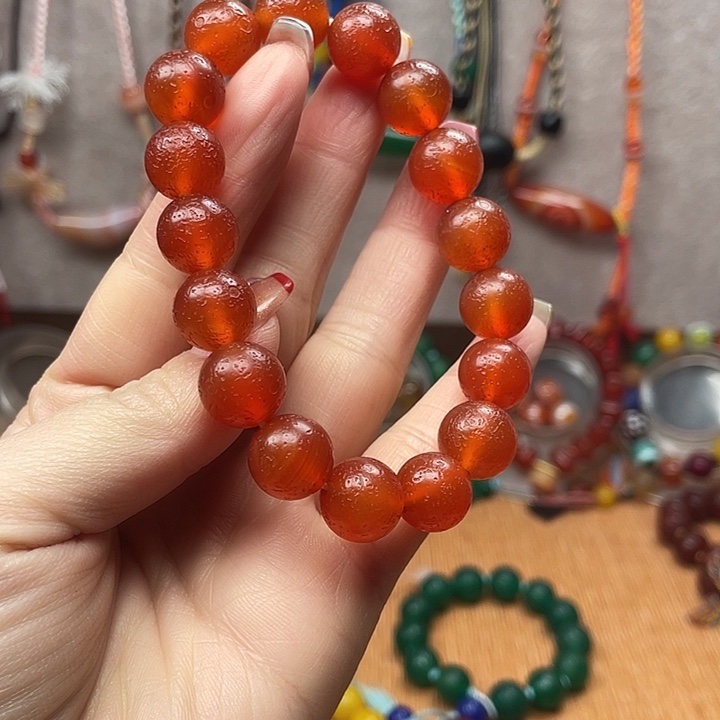 玛瑙/玉髓未镶嵌手链