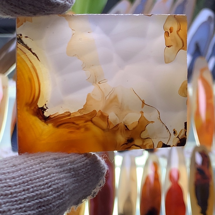 未镶嵌玛瑙/玉髓珠宝半成品202