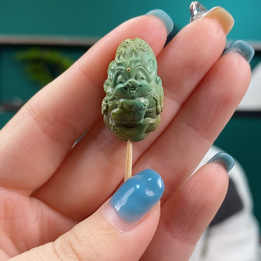 绿松石珠宝奇石未镶嵌