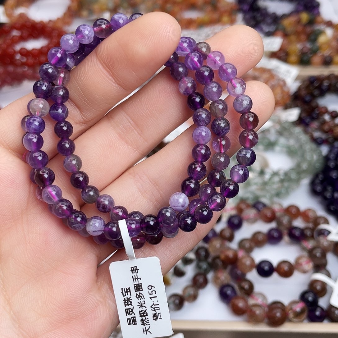 未镶嵌水晶手链水晶