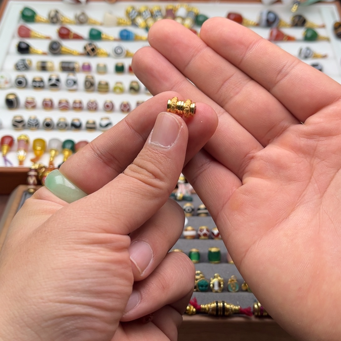 天***空玛瑙/玉髓未镶嵌单珠