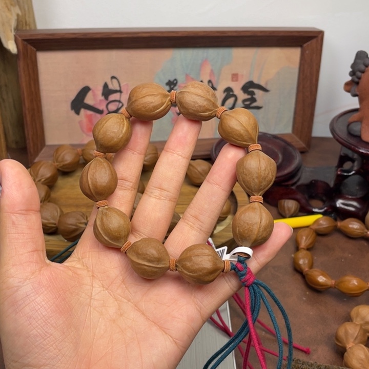 大***航手串/手链橄榄核19.5*25梅林铁核