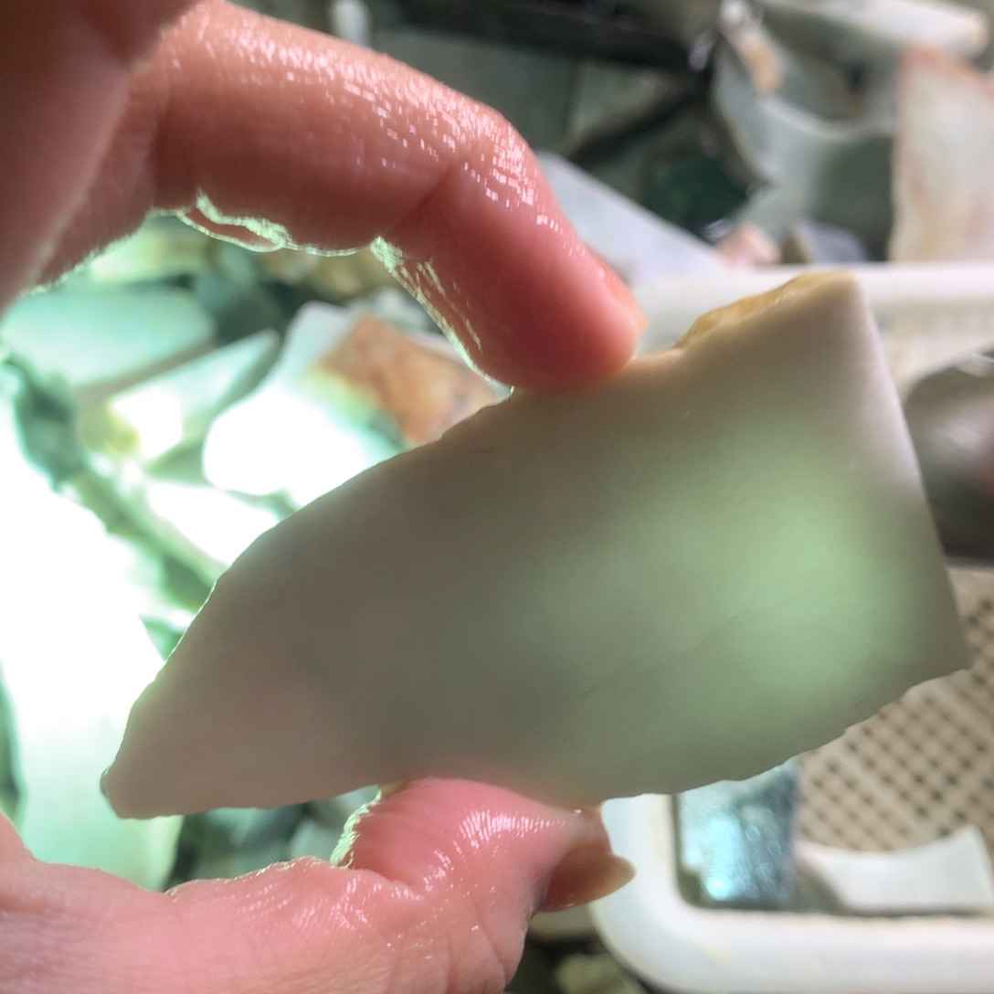 翡翠颈饰未镶嵌缅甸翡翠