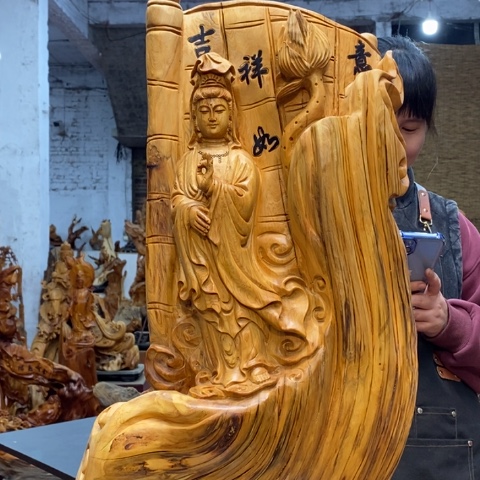 柏木（崖柏）瑾*太行崖柏陈化料摆件