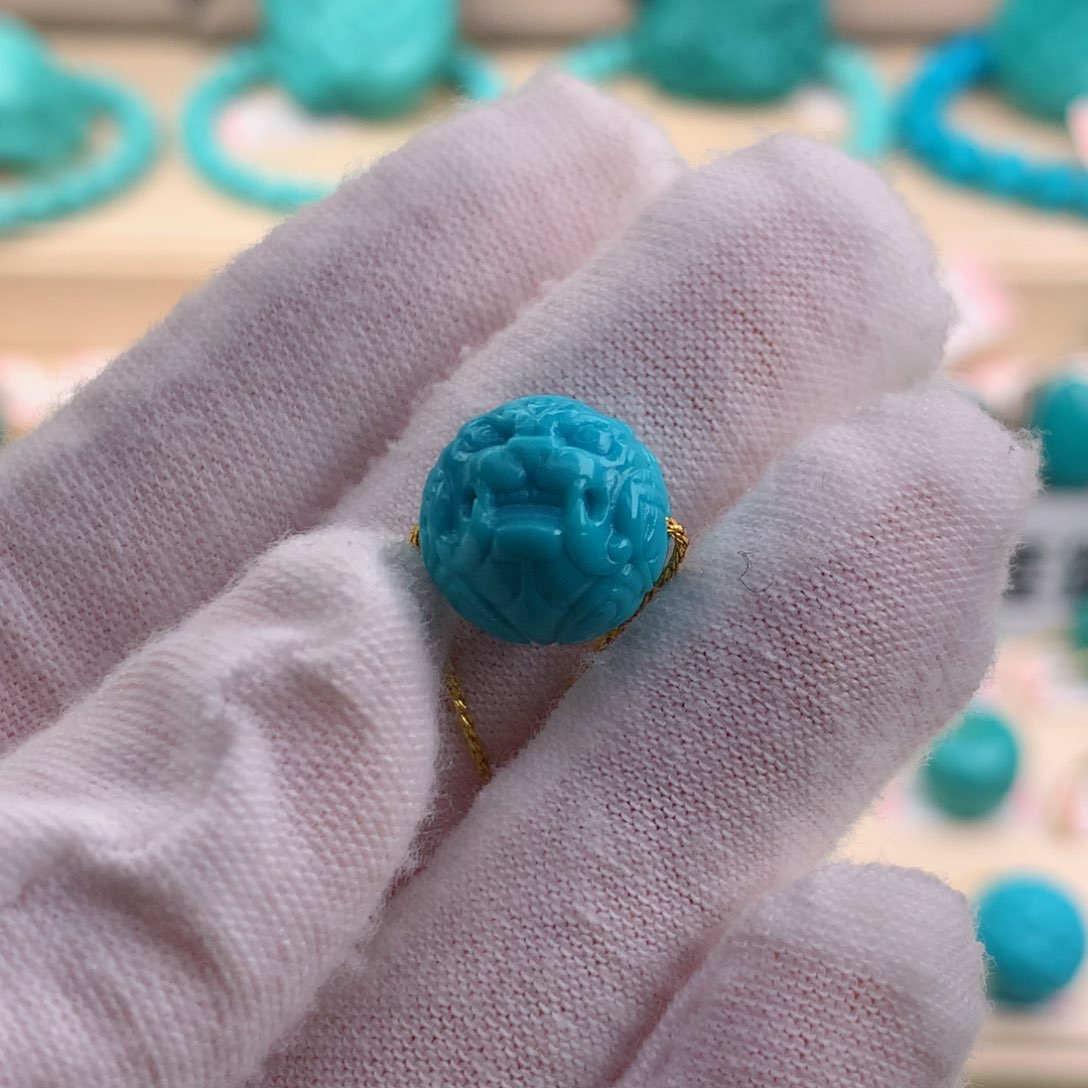 绿松石珠宝奇石未镶嵌12