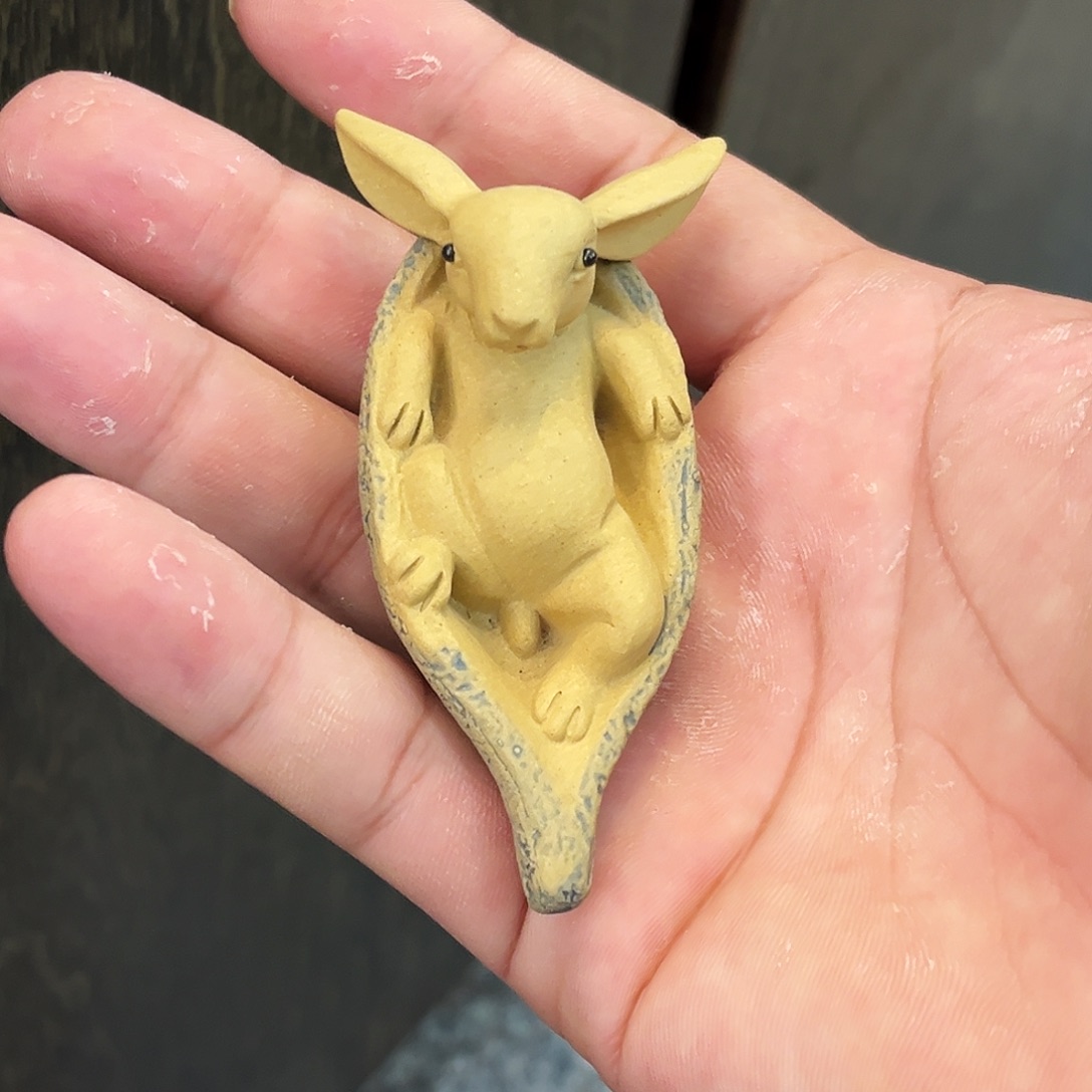 茶杯紫砂高端紫砂雕塑茶宠