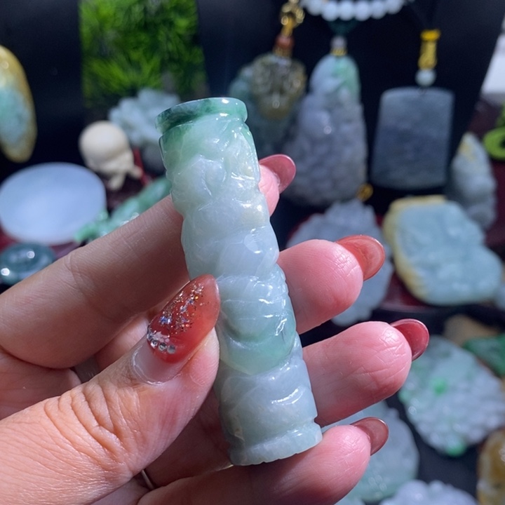 【闪购商品】颈饰未镶嵌翡翠龙柱