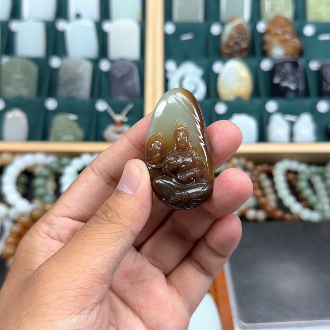 未镶嵌和田玉挂件