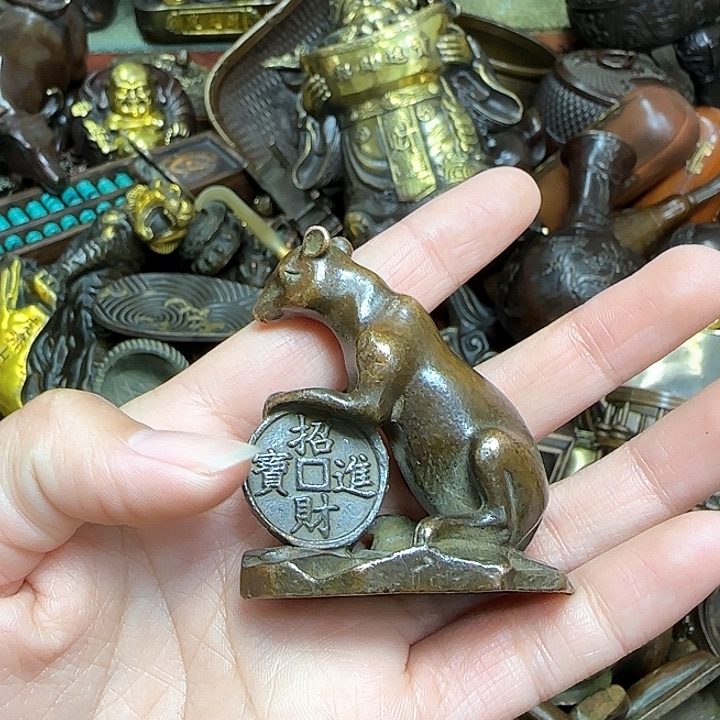 铜材质文玩客厅家具摆件