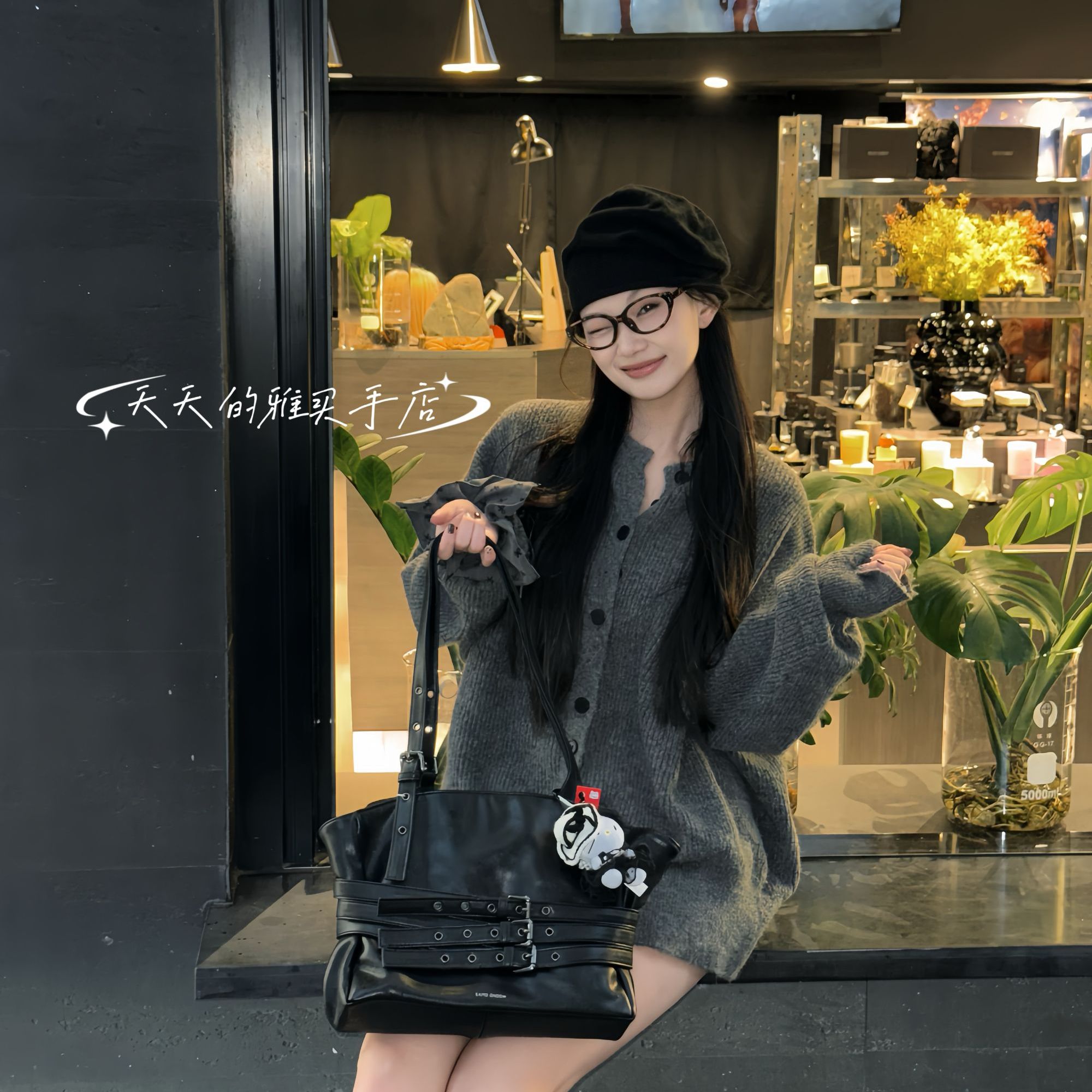 小众花瓶包单肩包