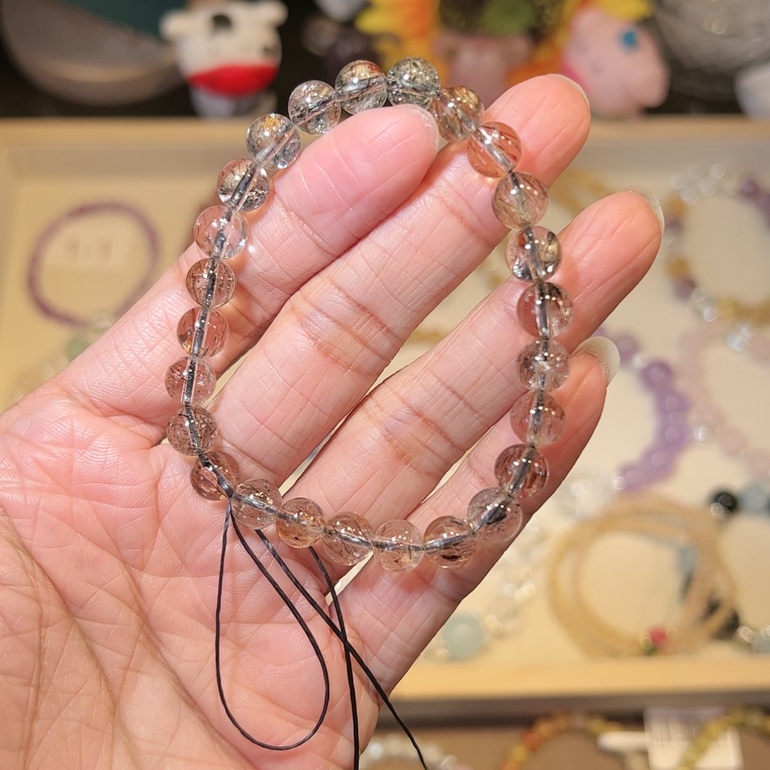 水晶手链未镶嵌超七