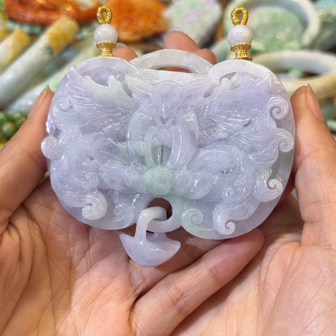 翡翠颈饰未镶嵌待编款