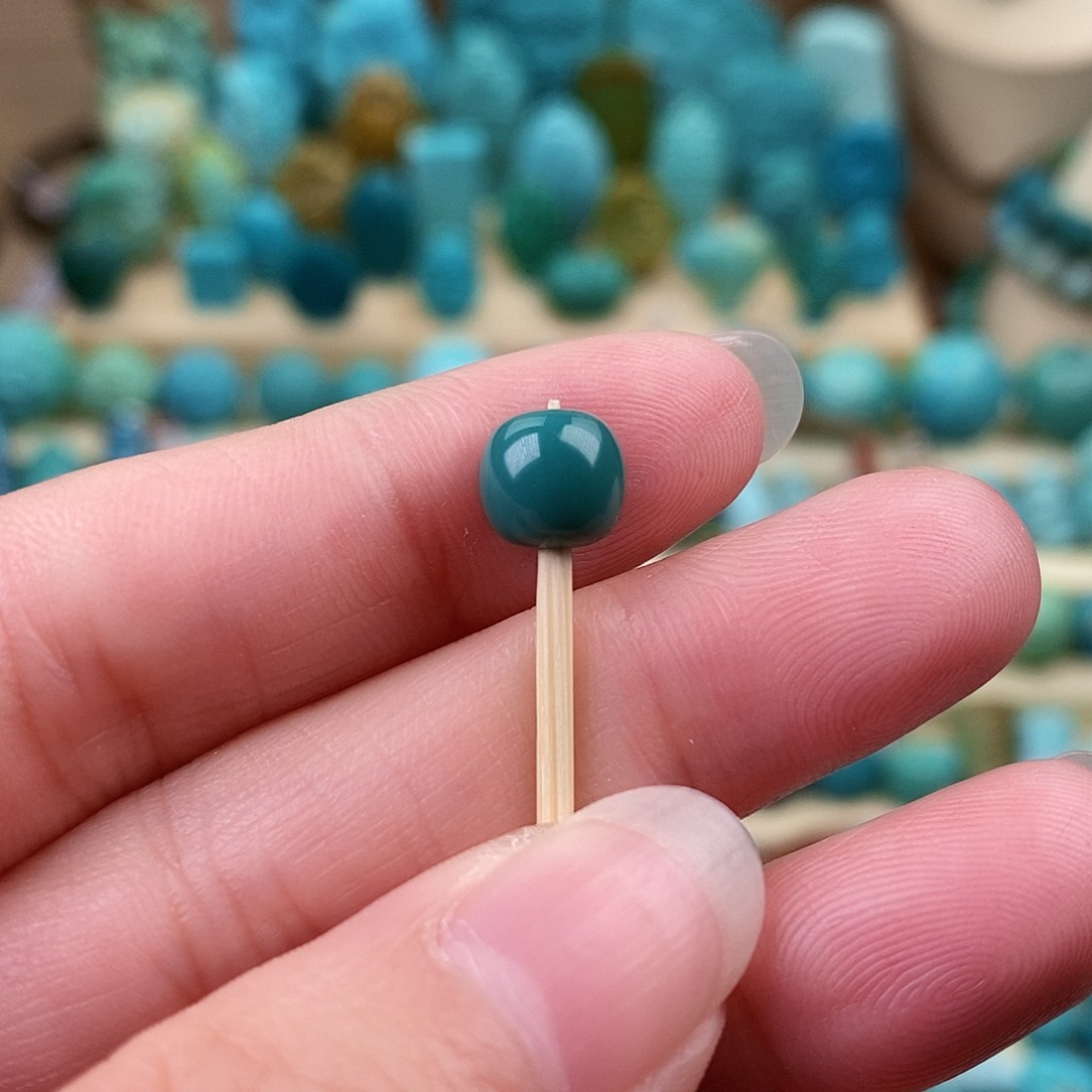 绿松石珠宝奇石未镶嵌坚*、